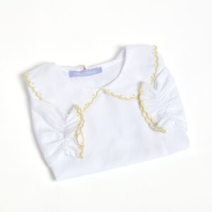 Camisa Magnólia Amarelo para bebé