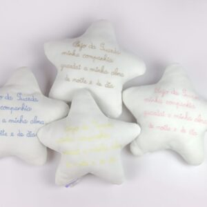 Almofada Oração Anjo da Guarda - Estrela