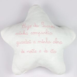 Almofada com Oração Anjo da Guarda