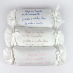 Almofada Rebuçado com Oração Anjo da Guarda