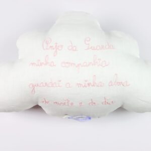Almofada Nuvem com Oração Anjo da Guarda