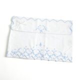 Lençol Florido Bordado à Mão