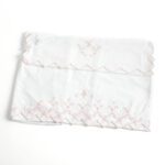 Lençol Florido Bordado à Mão