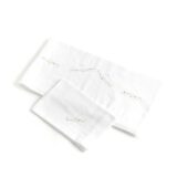 Lençol Flor Estrela bordado à mão