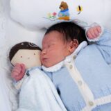 Boneco calmante para bebe