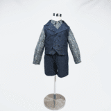 Conjunto de Menino com camisa, calção e colete