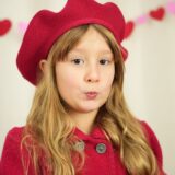 Boina em Lã para menina Julietta