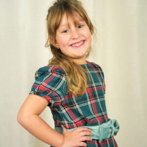 Vestido Xadrez para Menina