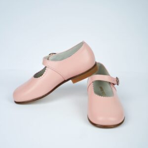 Sapato de Menina de verniz mate em pele
