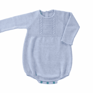 Fofo Celeste em Malha Azul