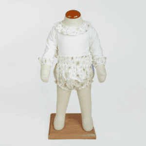 Body e Tapa fraldas Flores