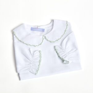 Camisa Magnólia Verde para bebé