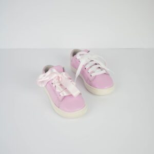 Sapatilhas em pele Rosa