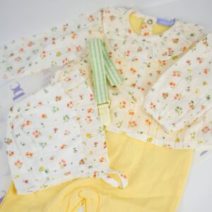 Babygrow Túnica com Touca e Prende Chucha
