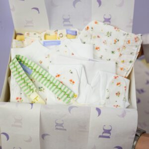 Babygrow Túnica, touca Body, calça e Prende Chucha